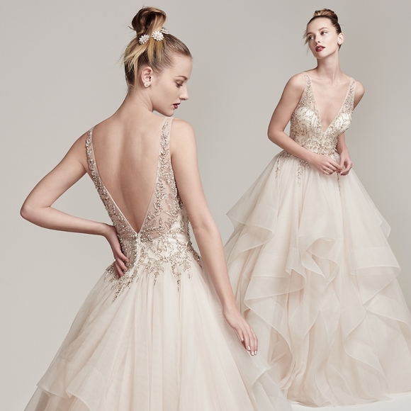 Sottero & Midgley Amelie Wedding Gown - REDUCED PRICE - Picture 1 of 8
